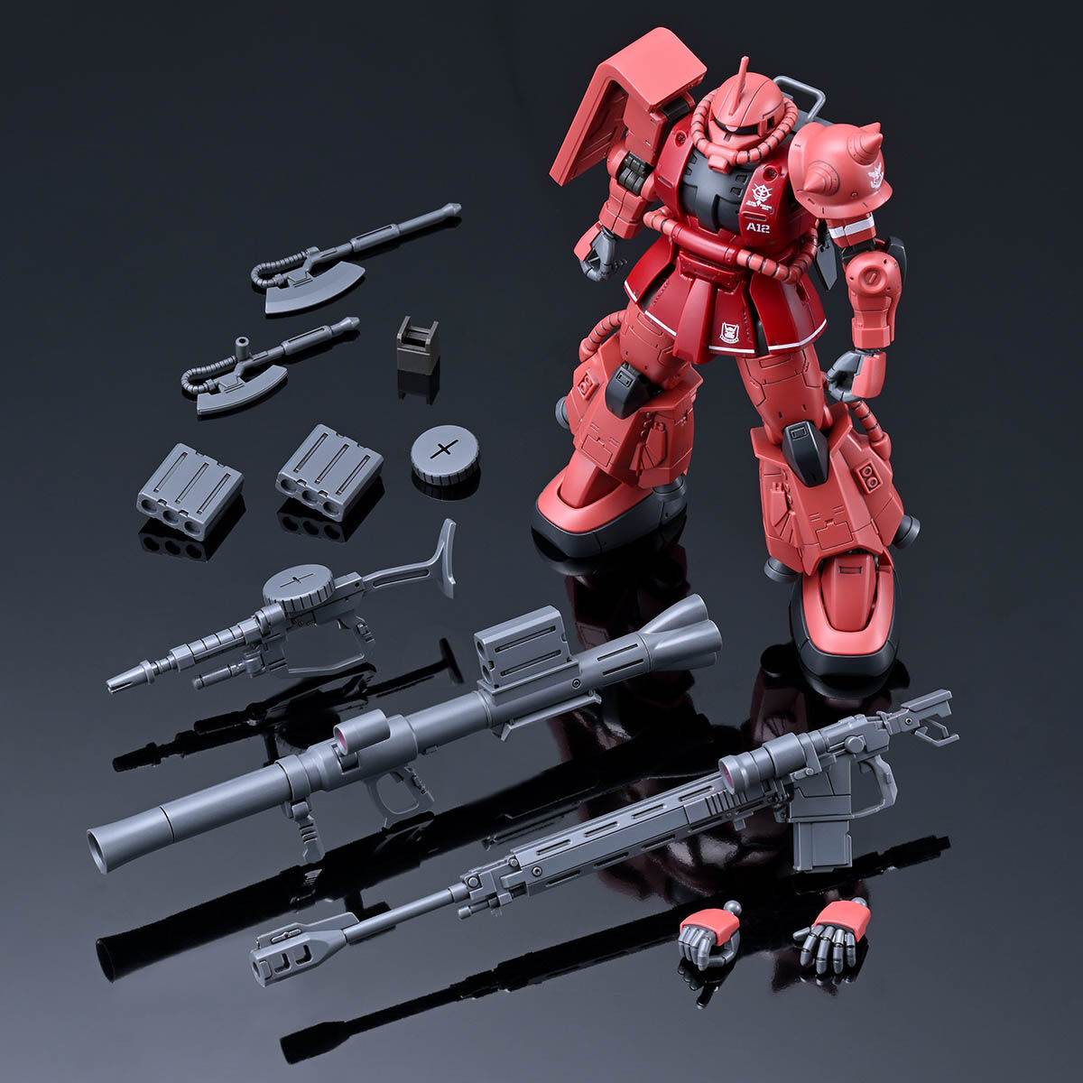 P-Bandai: HG 1/144 Char's High Mobility Zaku II