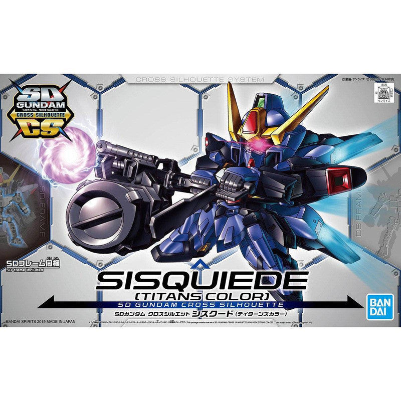 SD Gundam Cross Silhouette Sisquiede (Titans Colors)