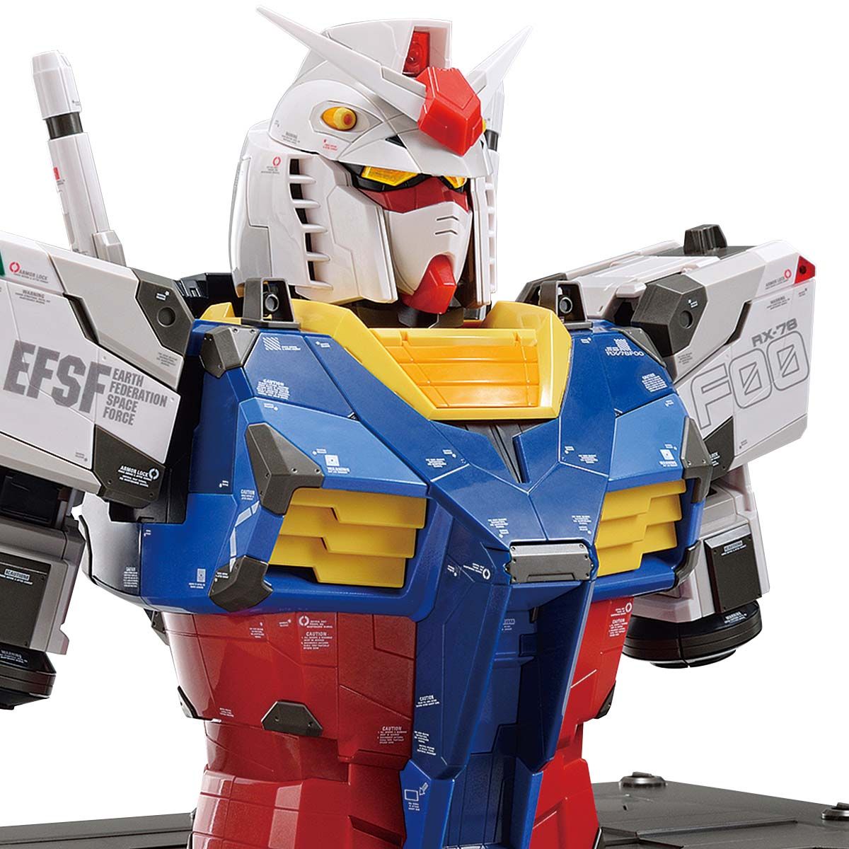 GUNDAM FACTORY YOKOHAMA 1/48 RX-78F00 Gundam BUST MODEL – Omocha Japan