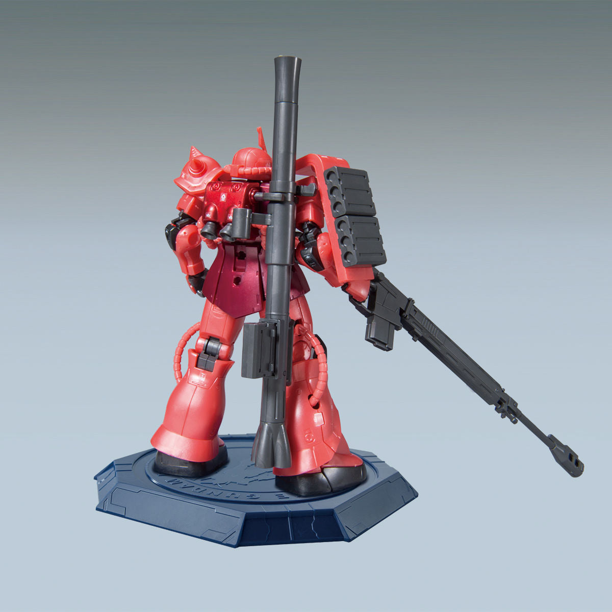 Gundam Base Limited HG 1/144 Char's Zaku II METALLIC