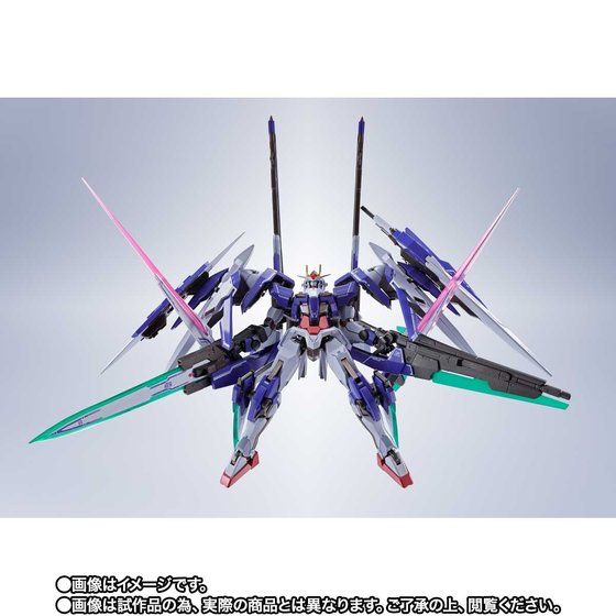 METAL ROBOT SPIRITS <SIDE MS> Double Ozan Riser Seven Sword + GN Sword II Blaster Set