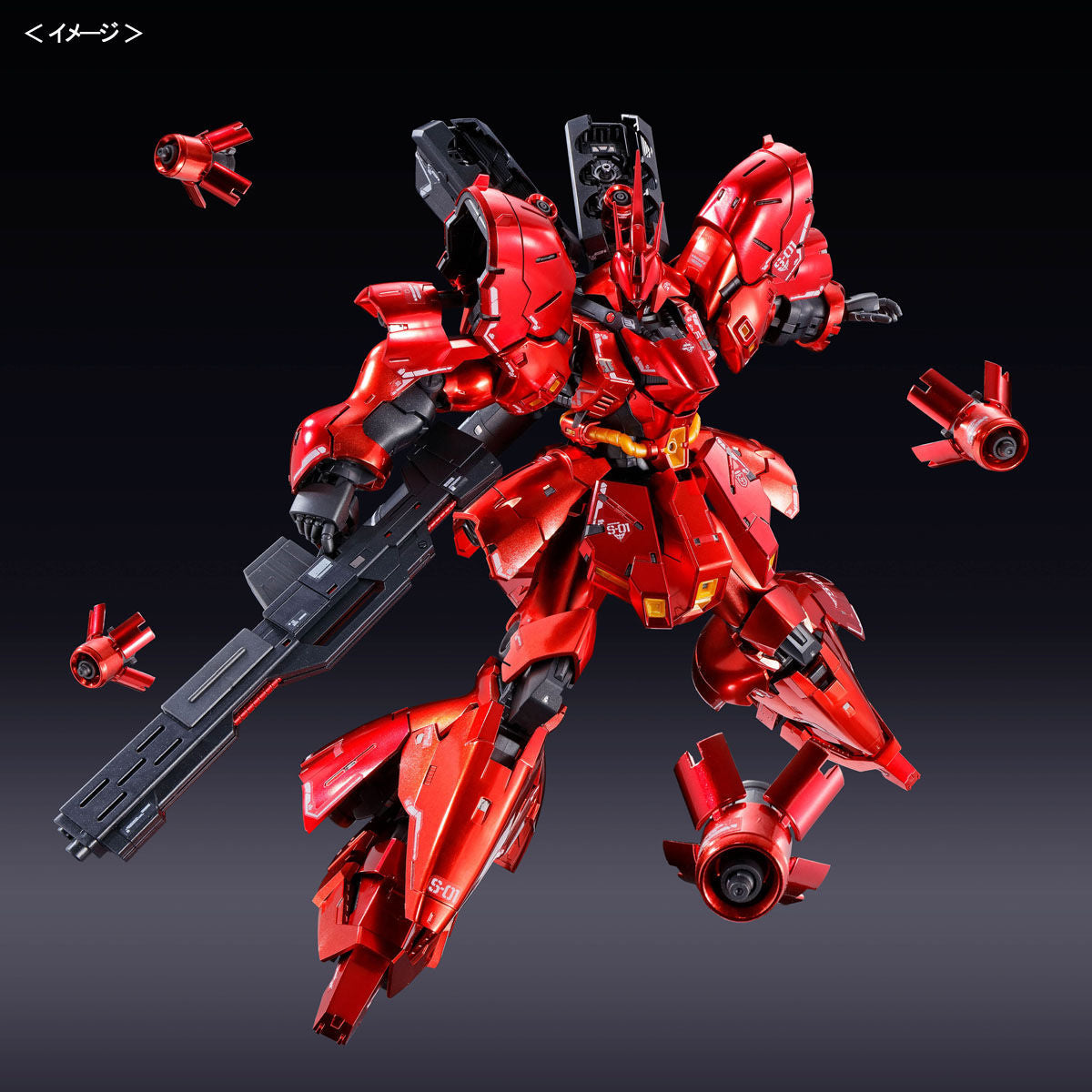 P-Bandai: RG 1/144 MSN-04 Sazabi Special Coating