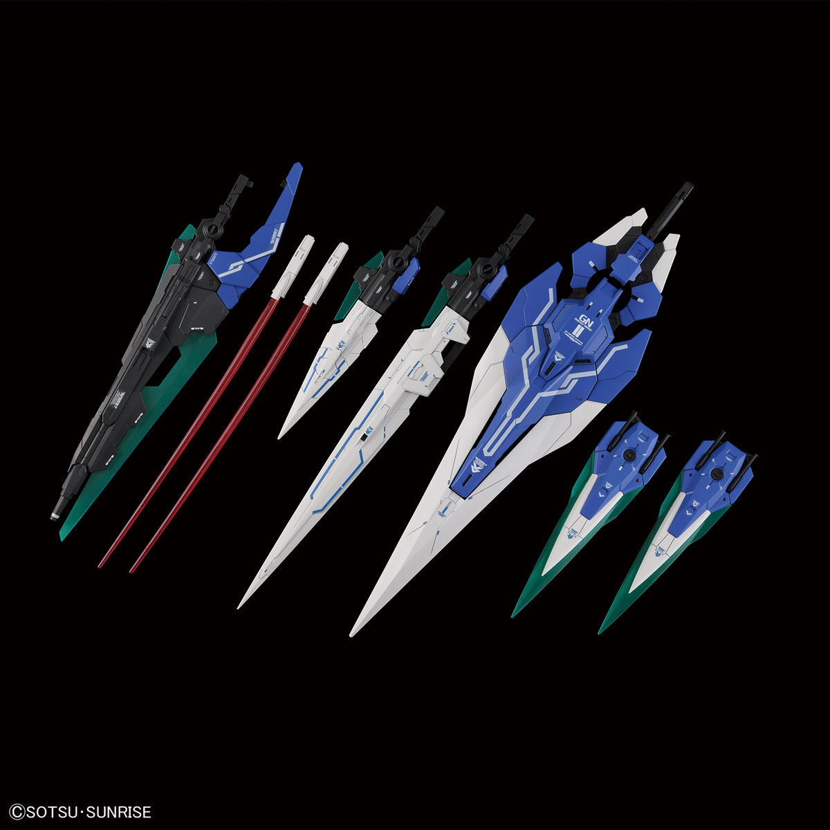 Bandai PG 1/60 Double O Gundam Seven Swords/G