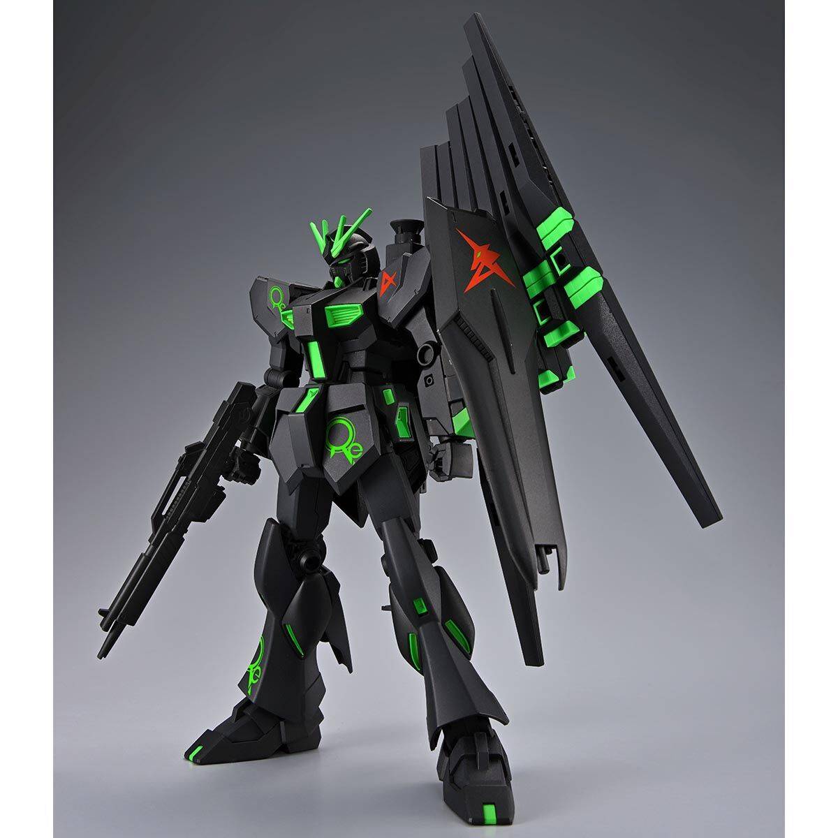 Entry Grade RX-93 ν Gundam & Fin Funnel Recirculation Color Neon Green Paperless