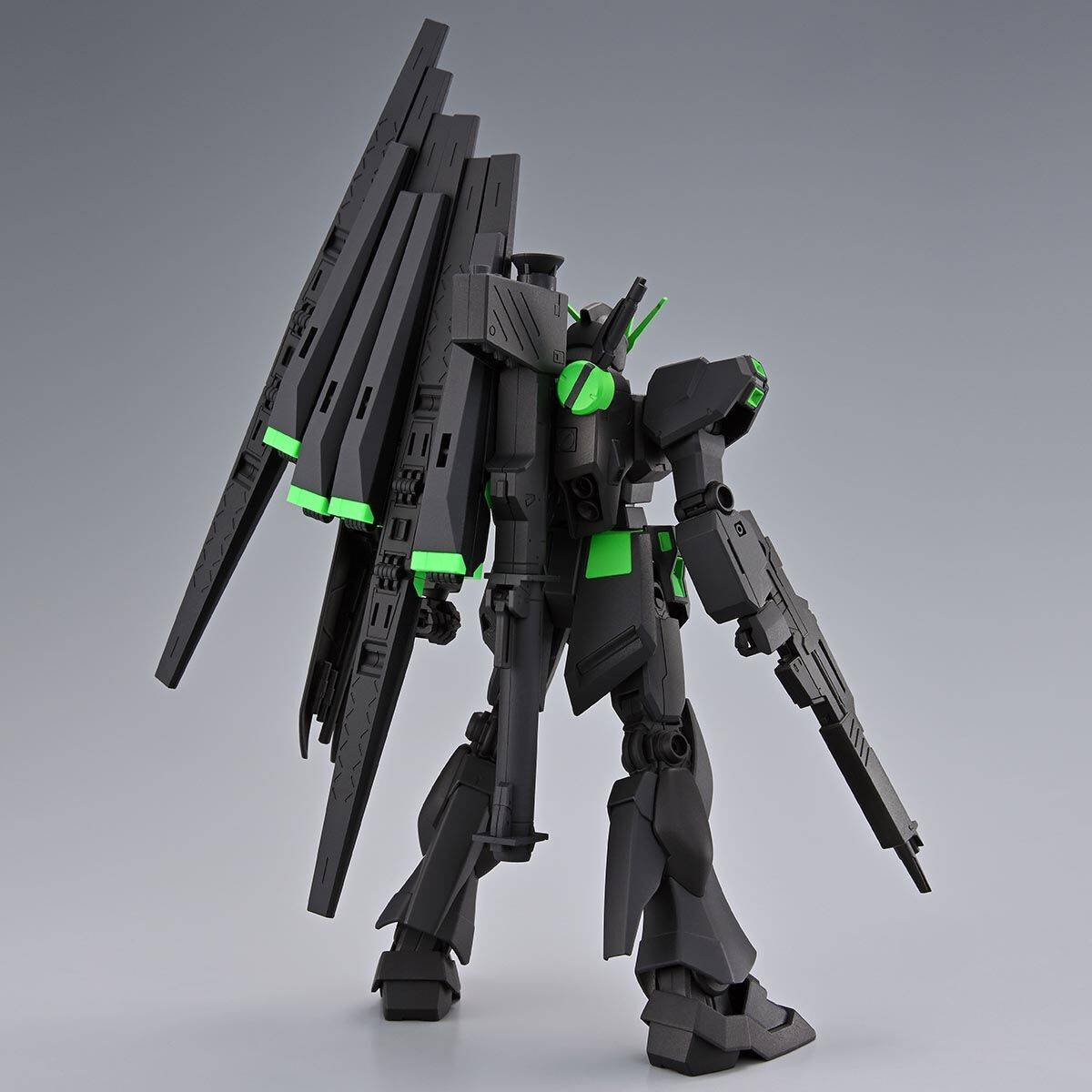 Entry Grade RX-93 ν Gundam & Fin Funnel Recirculation Color Neon Green Paperless