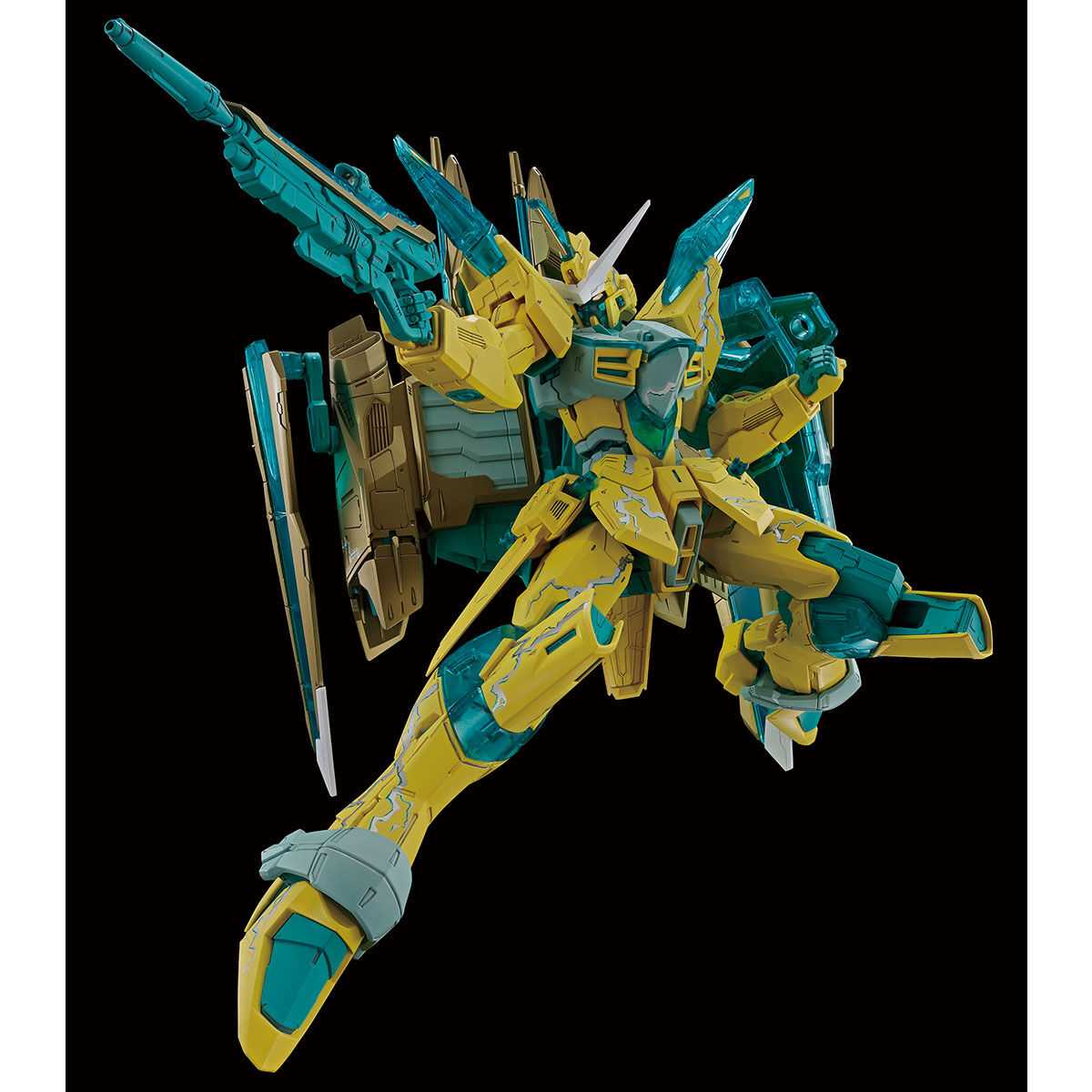 GUNDAM NEXT FUTURE FINAL TOKYO MG 1/100 Justice Gundam [CROSS CONTRAST COLORS / CLEAR GREEN]