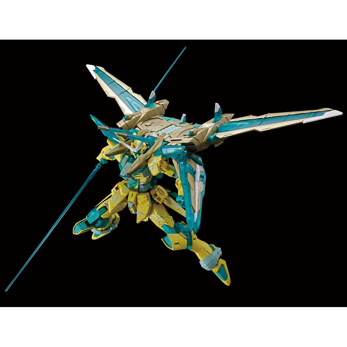 GUNDAM NEXT FUTURE FINAL TOKYO MG 1/100 Justice Gundam [CROSS CONTRAST COLORS / CLEAR GREEN]