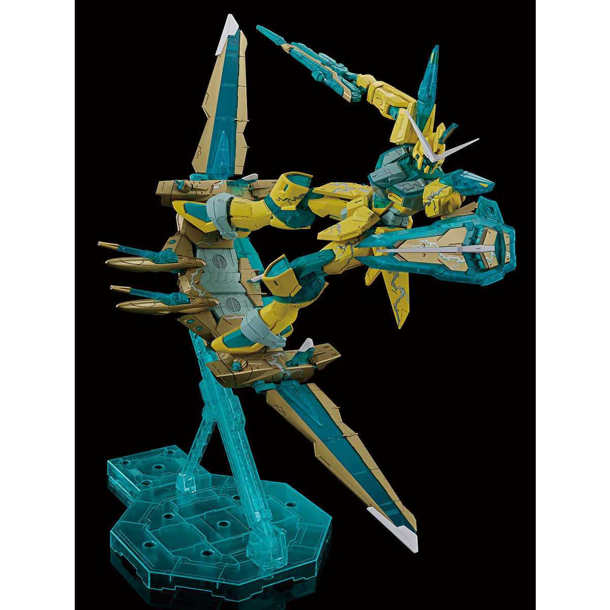 GUNDAM NEXT FUTURE FINAL TOKYO MG 1/100 Justice Gundam [CROSS CONTRAST COLORS / CLEAR GREEN]