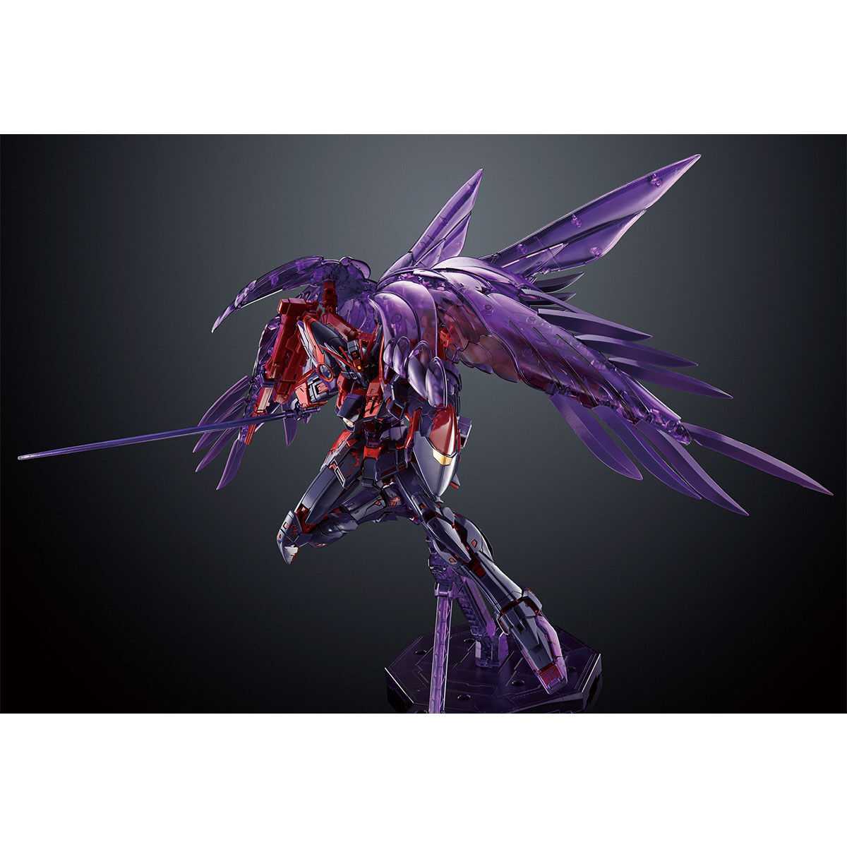 GUNDAM NEXT FUTURE FINAL TOKYO MG 1/100 Wing Gundam Zero EW [CROSS CONTRAST COLORS / CLEAR PURPLE]