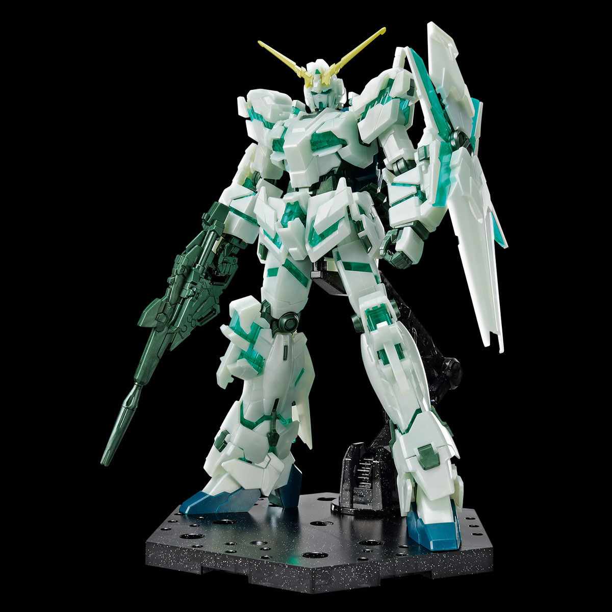 HG 1/144 Gundam Base Limited Unicorn Gundam Crystal of Light