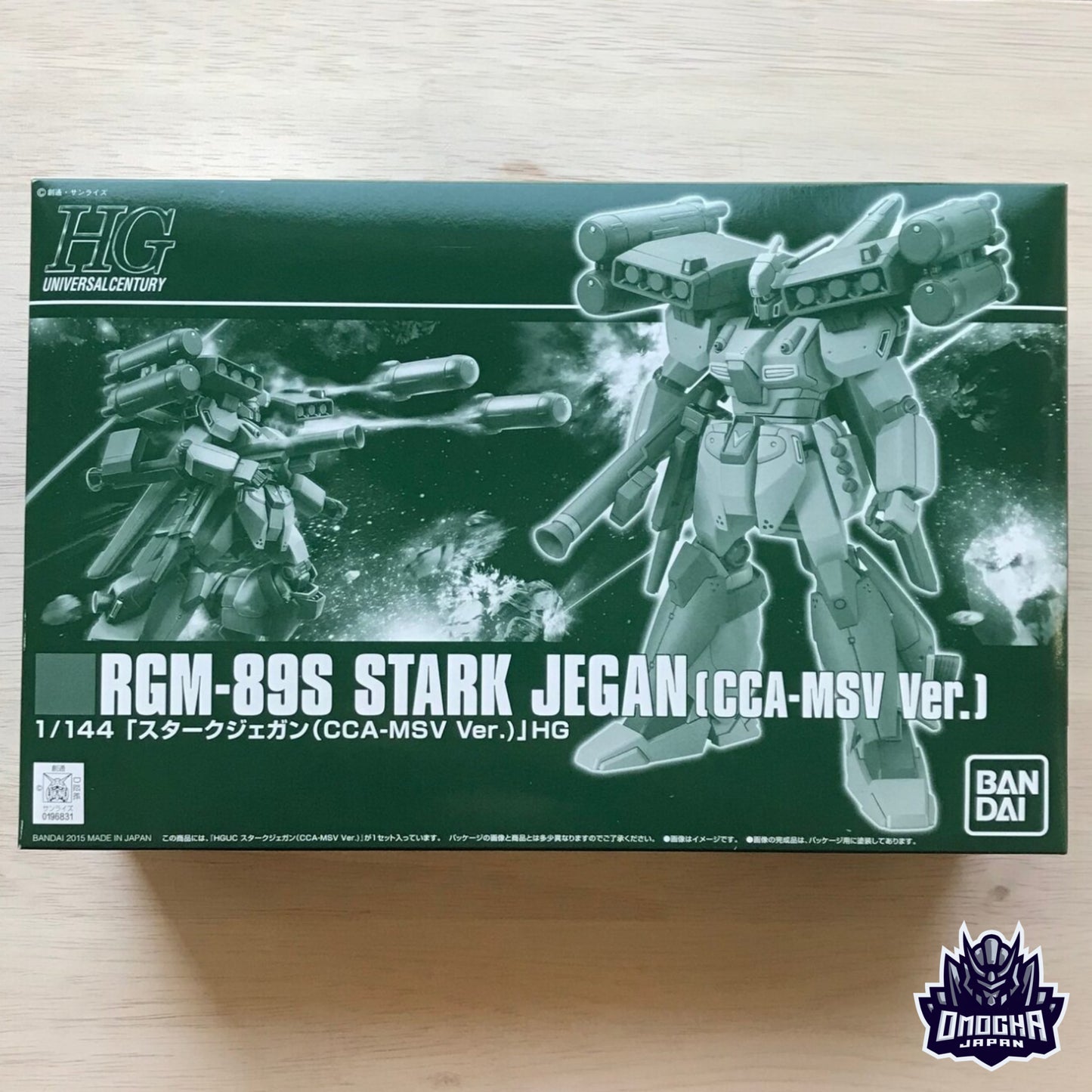 P-Bandai HGUC 1/144 RGM-89S Stark Jegan CCA-MSV Ver.