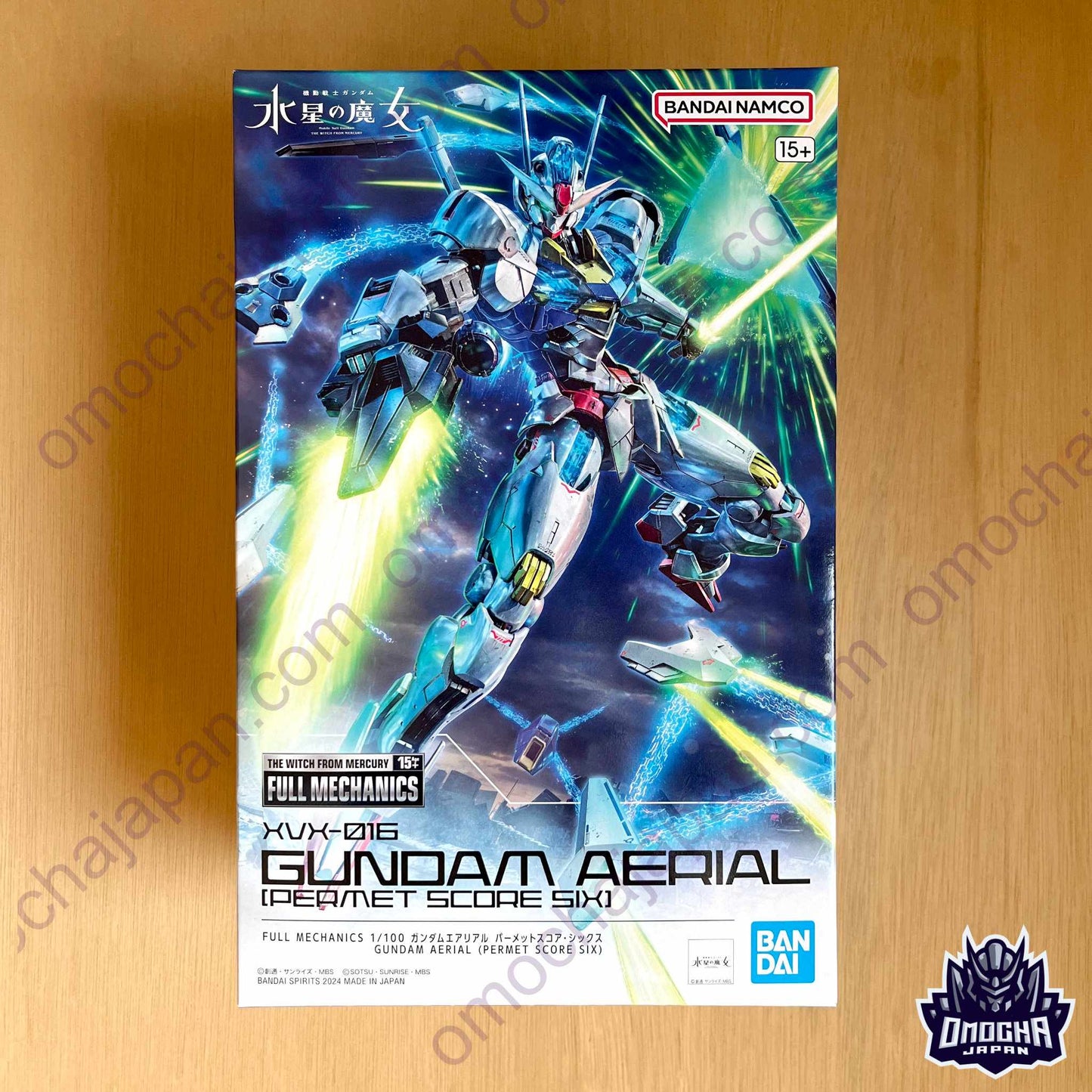 P-Bandai FULL MECHANICS 1/100 GUNDAM AERIAL (PERMET SCORE SIX)