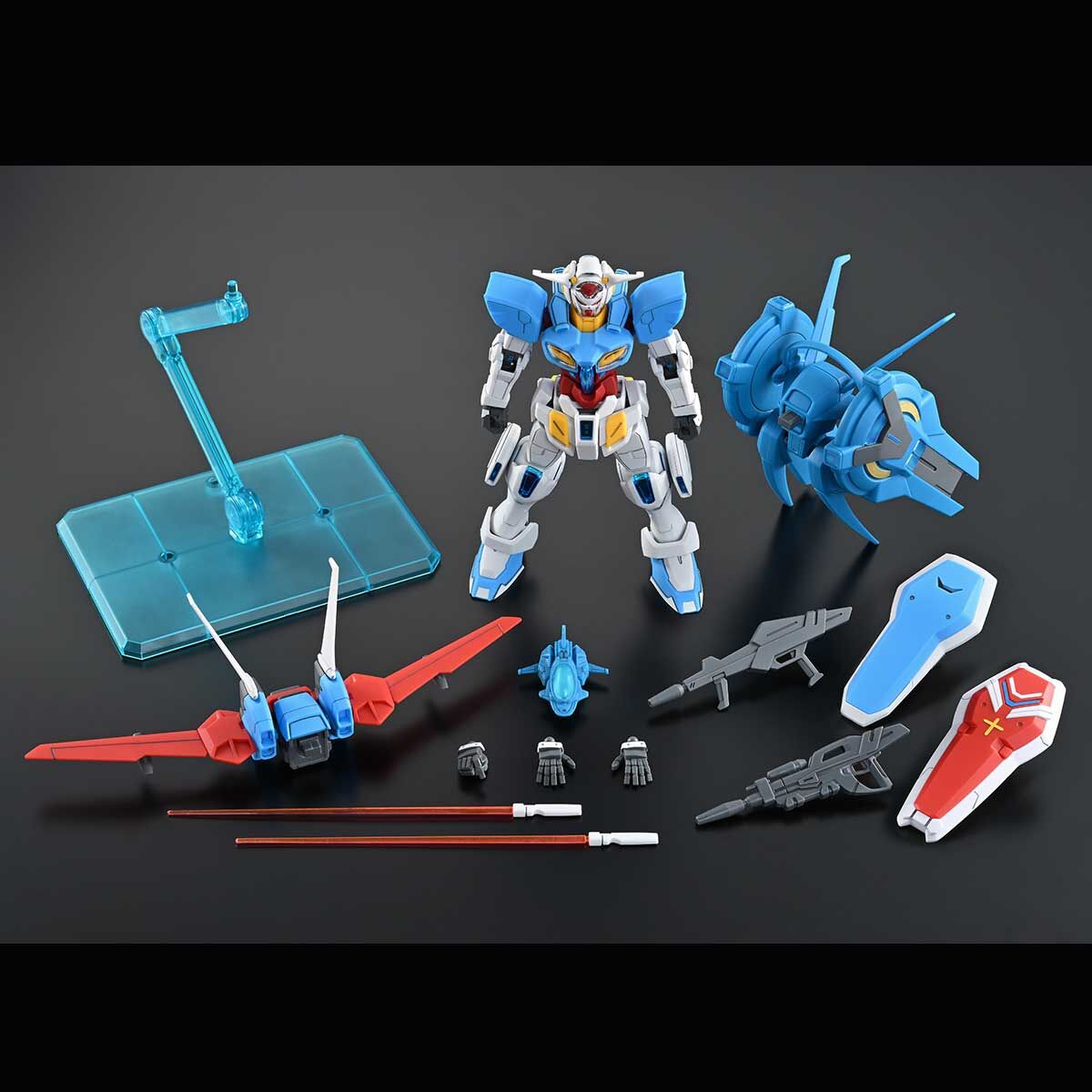 P-Bandai: HG 1/144 G-Self (Atmospheric Pack & Space Pack) (Reconguista in G Movie Ver.)