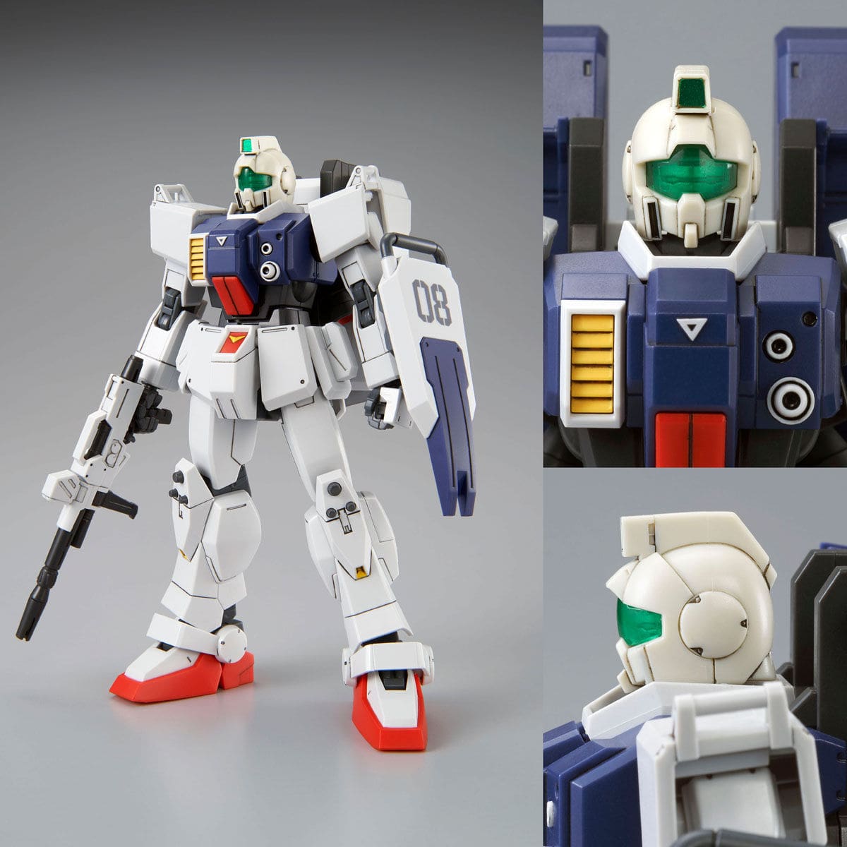 P-Bandai HG 1/144 GUNDAM GROUND TYPE (PARACHUTE PACK)