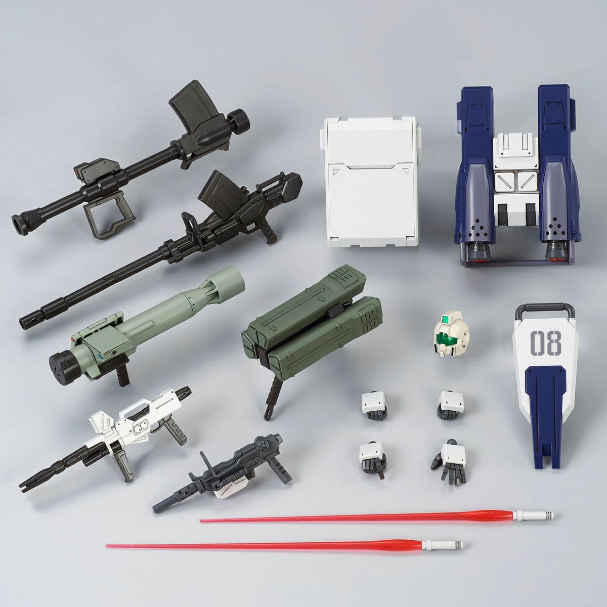 P-Bandai HG 1/144 GUNDAM GROUND TYPE (PARACHUTE PACK)