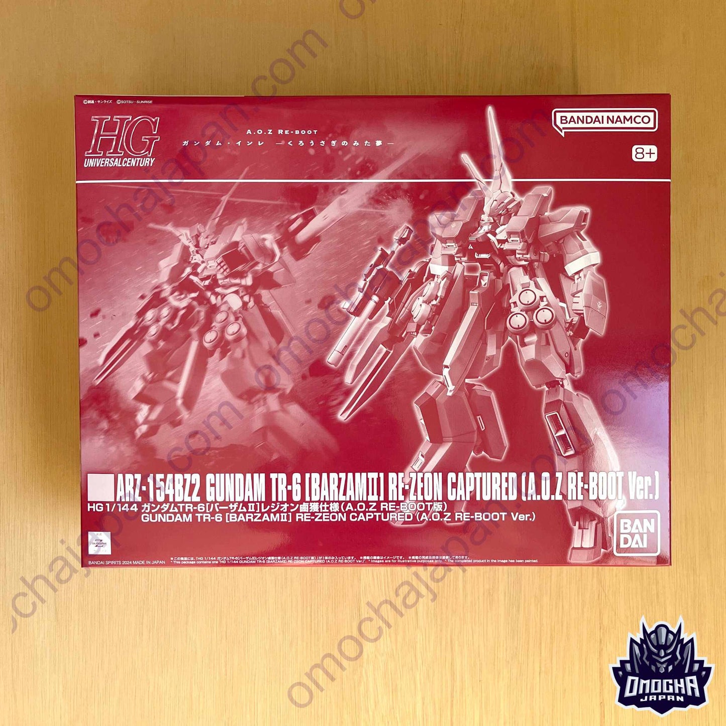 P-Bandai: HGUC 1/144 Gundam TR-6 (Barzam II) ReZeon (AOZ Re-Boot ver.)