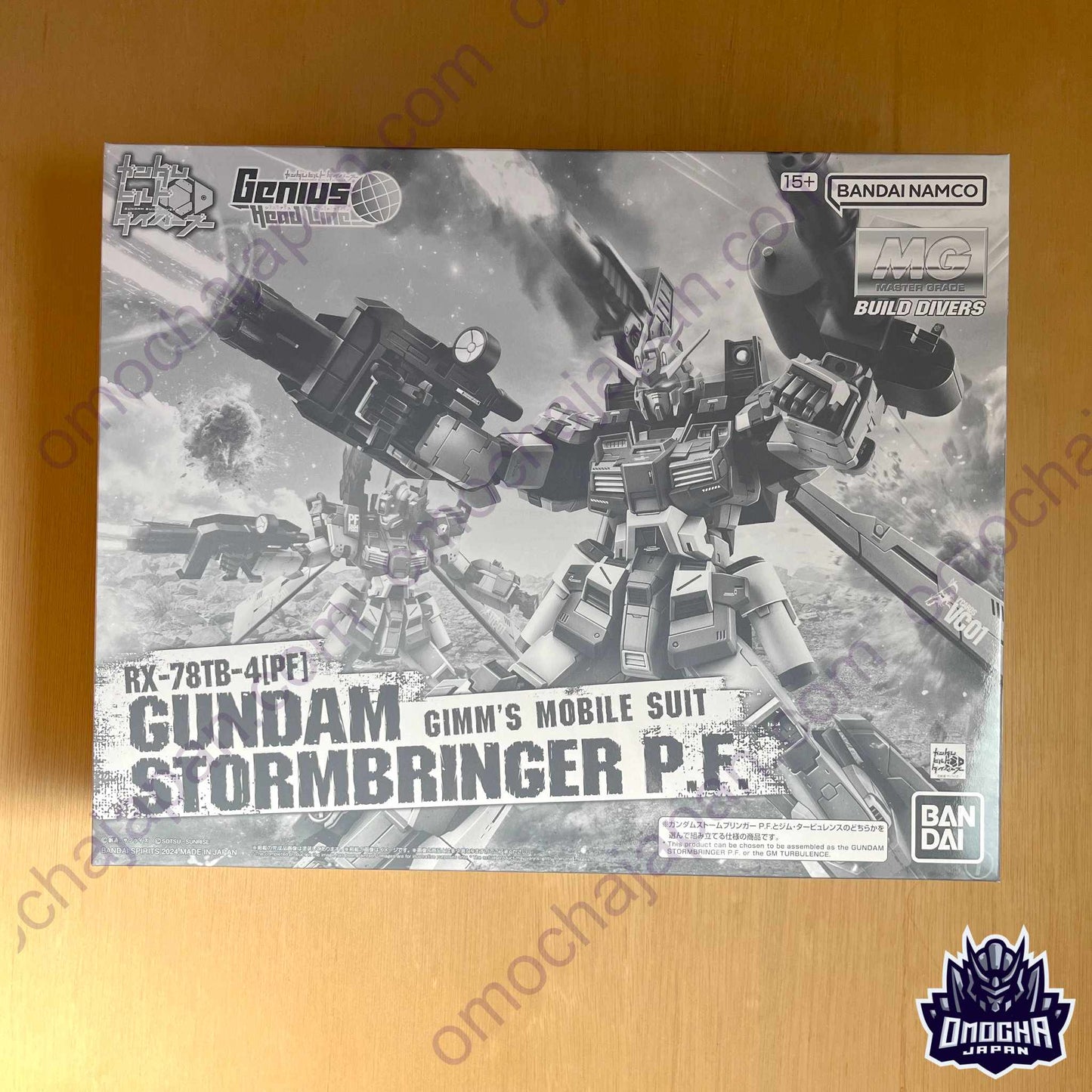 P-Bandai MG 1/100 Gundam Stormbringer P.F.