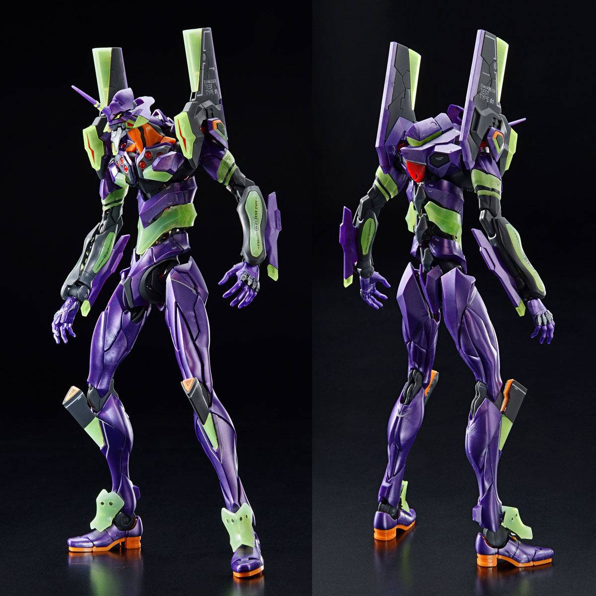 P-Bandai RG Multipurpose Humanoid Decisive Weapon, Artificial Human Evangelion Unit-01 [NIGHT COMBAT COLOR]