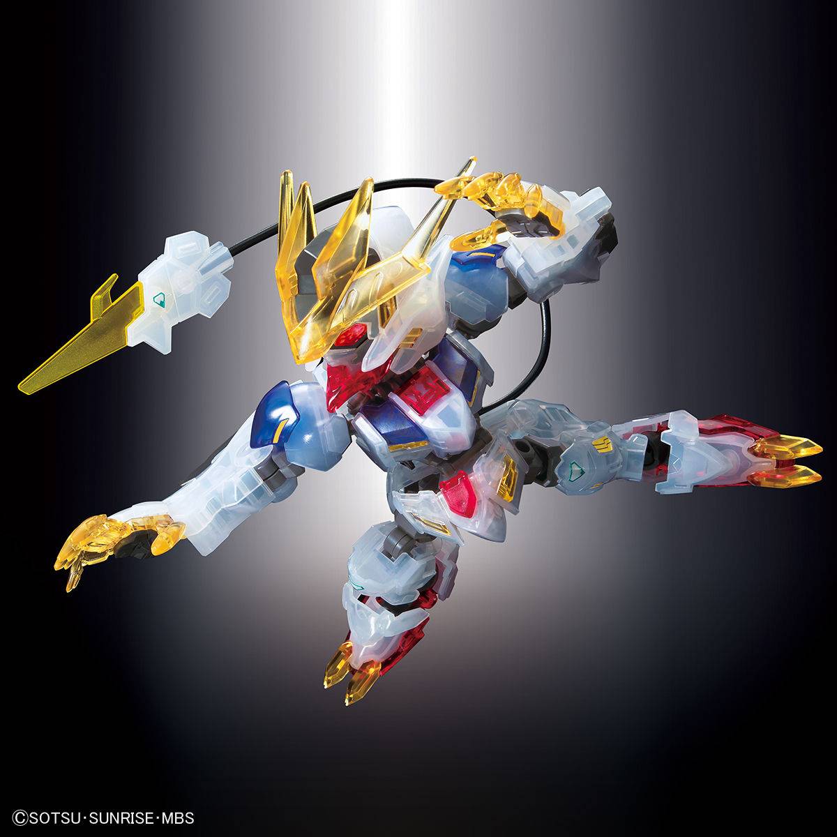 SD Gundam Cross Silhouette Gundam Base Limited Gundam Barbatos Lupus Rex [Clear Color]