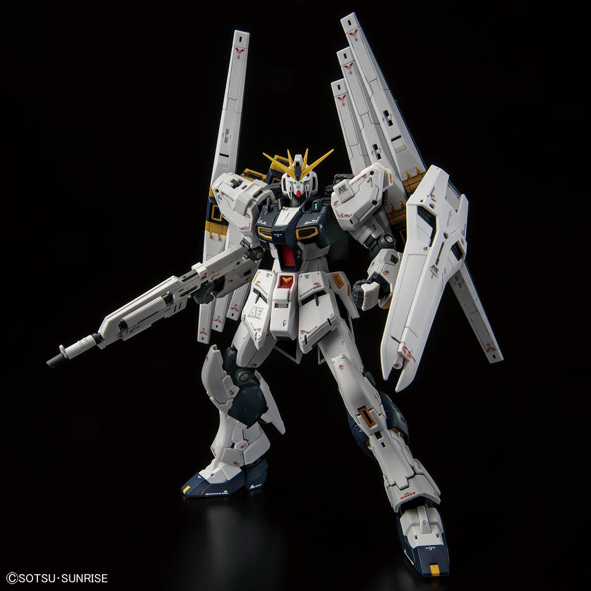 GUNDAM SIDE-F RG 1/144 RX-93 nu Gundam (Double Fin Funnel Type)