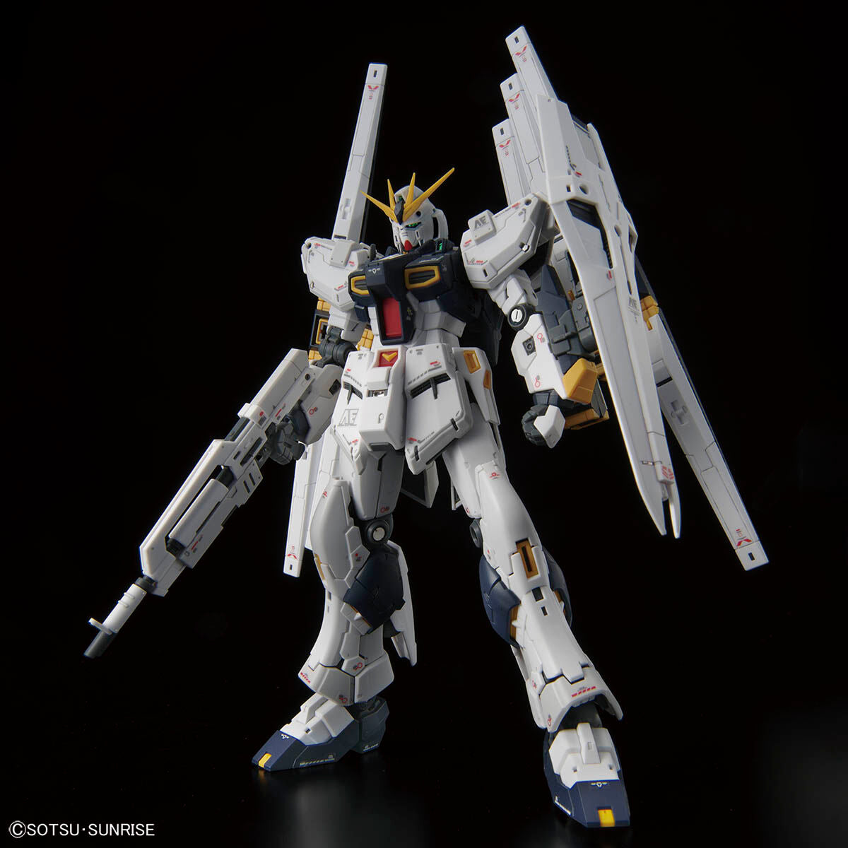 GUNDAM SIDE-F RG 1/144 RX-93 nu Gundam (Double Fin Funnel Type)