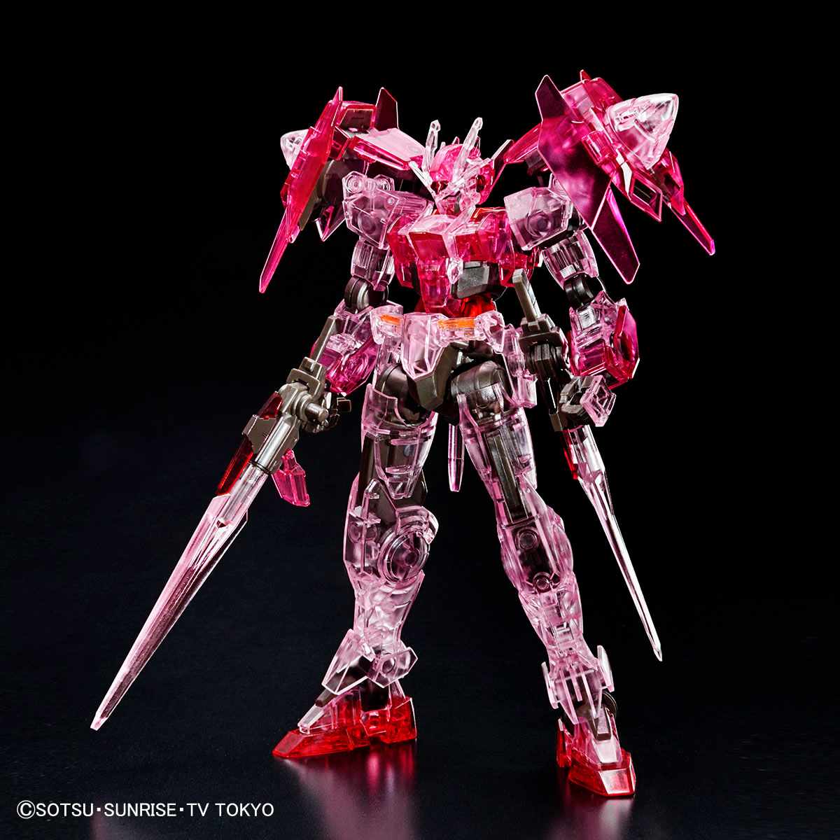 The Gundam Base Limited HGBD 1/144 Gundam 00 Diver [Trans-Am Clear]