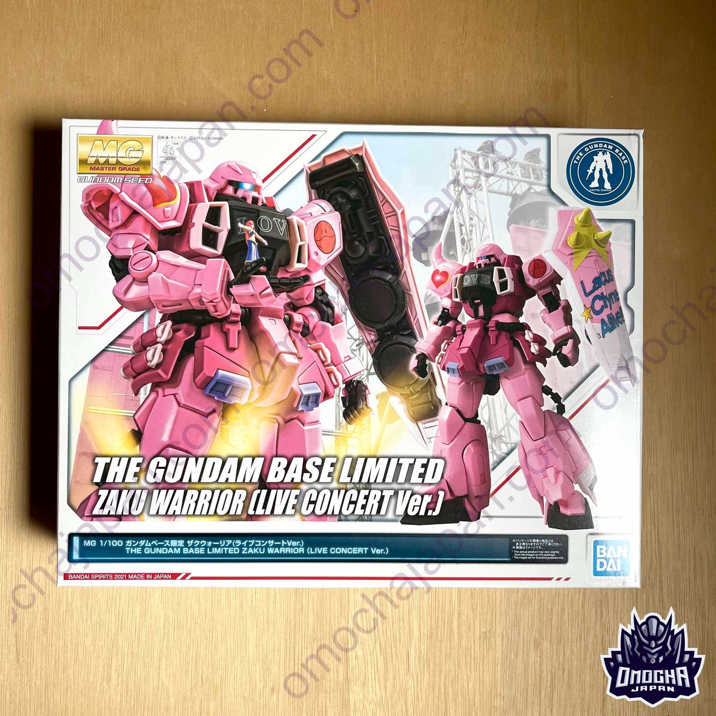 The Gundam Base Limited MG 1/100 ZAKU WARRIOR LIVE CONCERT VERSION