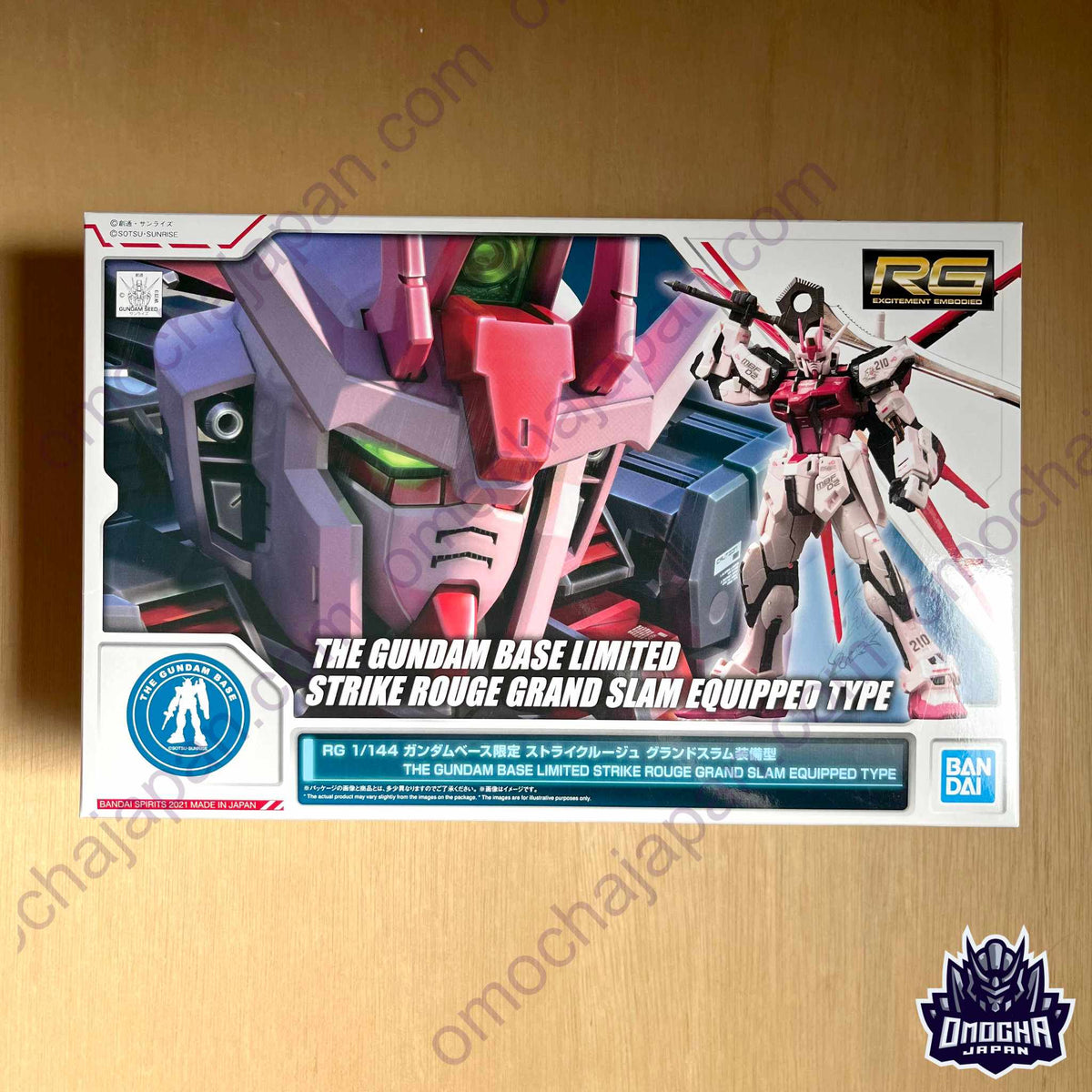 Rg Strike Box The Gundam Base Limited RG 1/144 Strike Rouge [Grand Slam Equipment Ty ...