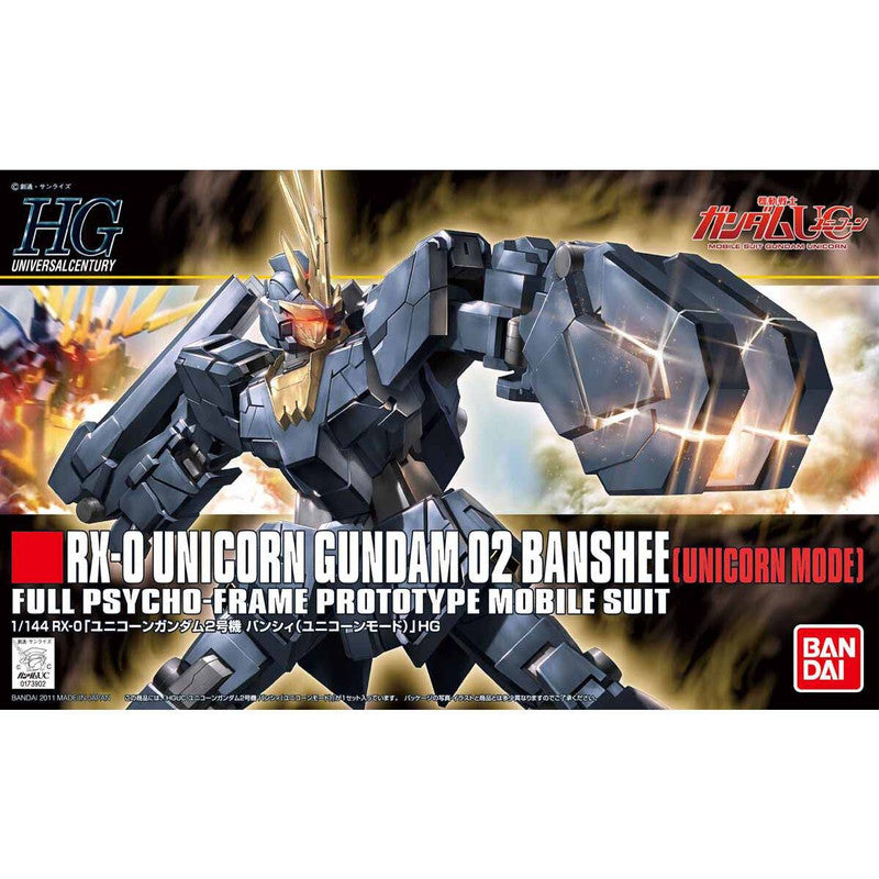 HGUC 1/144 Unicorn Gundam 02 Banshee (Unicorn Mode)
