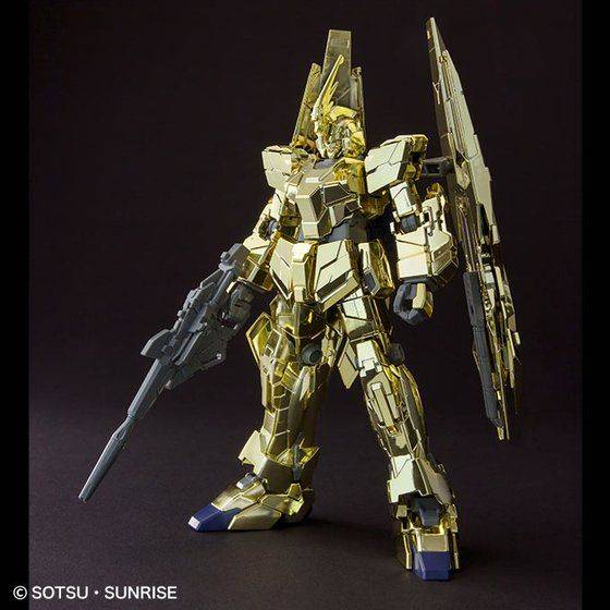 HG 1/144 Unicorn Gundam Unit 3 Phenex (Unicorn Mode) Gold Coating Ver.