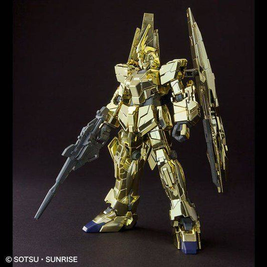 HG 1/144 Unicorn Gundam Unit 3 Phenex (Unicorn Mode) Gold Coating Ver.