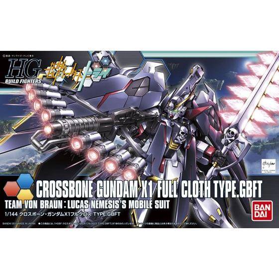 HGBF 1/144 Crossbone Gundam X1 Full Cloth TYPE. GBFT