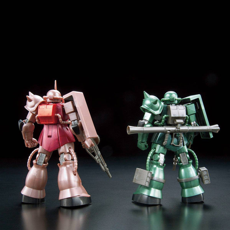 HGUC 1/144 Char's Zaku & Mass Production Zaku THE ART OF GUNDAM OSAKA ...