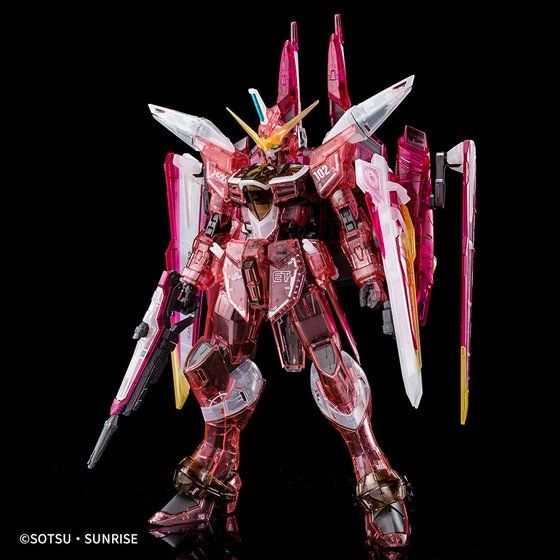 Event Limited MG 1/100 Justice Gundam Clear Color Event Limited