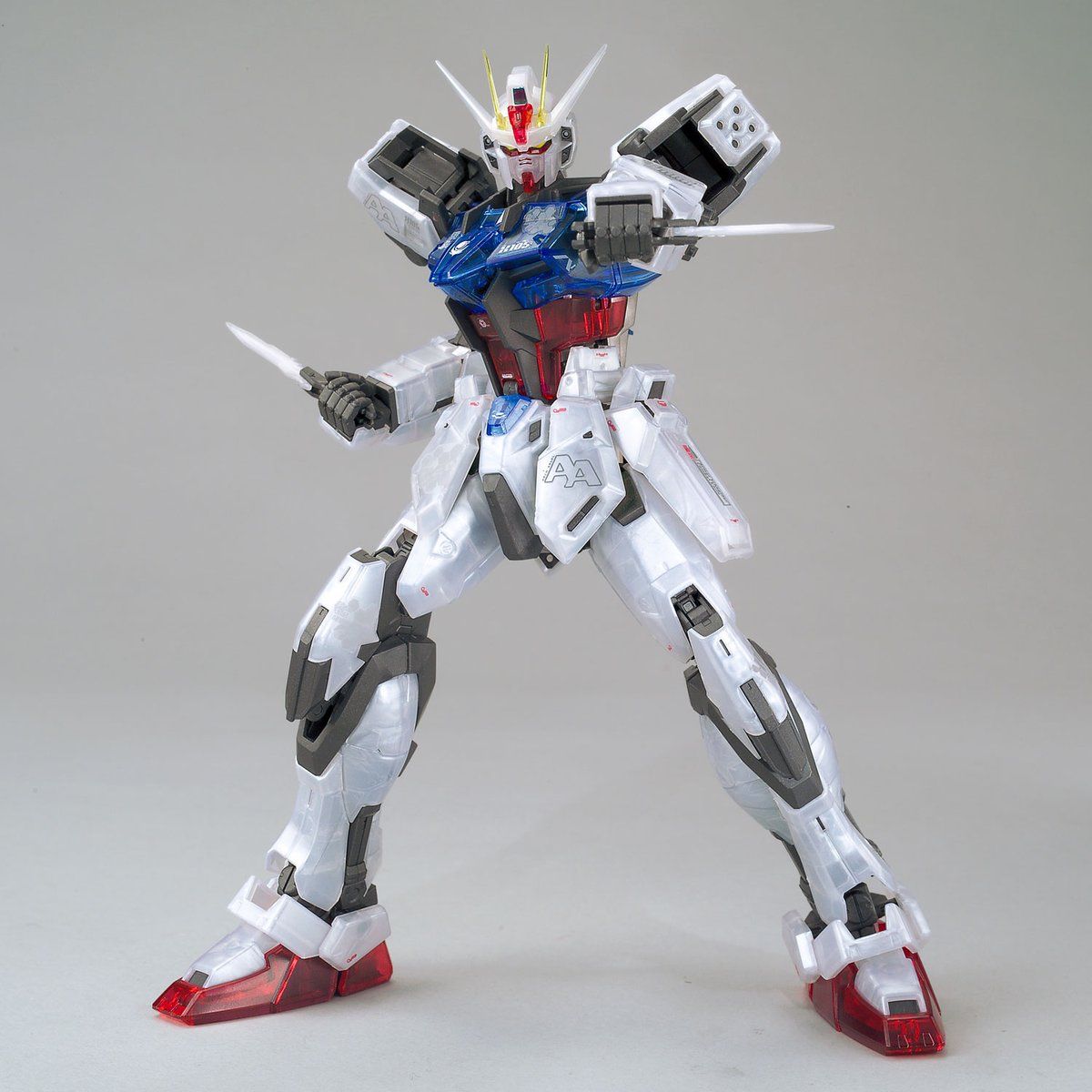 Gundam Base Limited MG 1/100 Aile Strike Gundam Ver.RM Clear Color