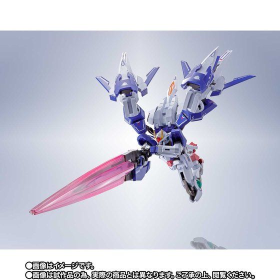 METAL ROBOT SPIRITS Double Ozan Riser Seven Sword + GN Sword II Blaste ...