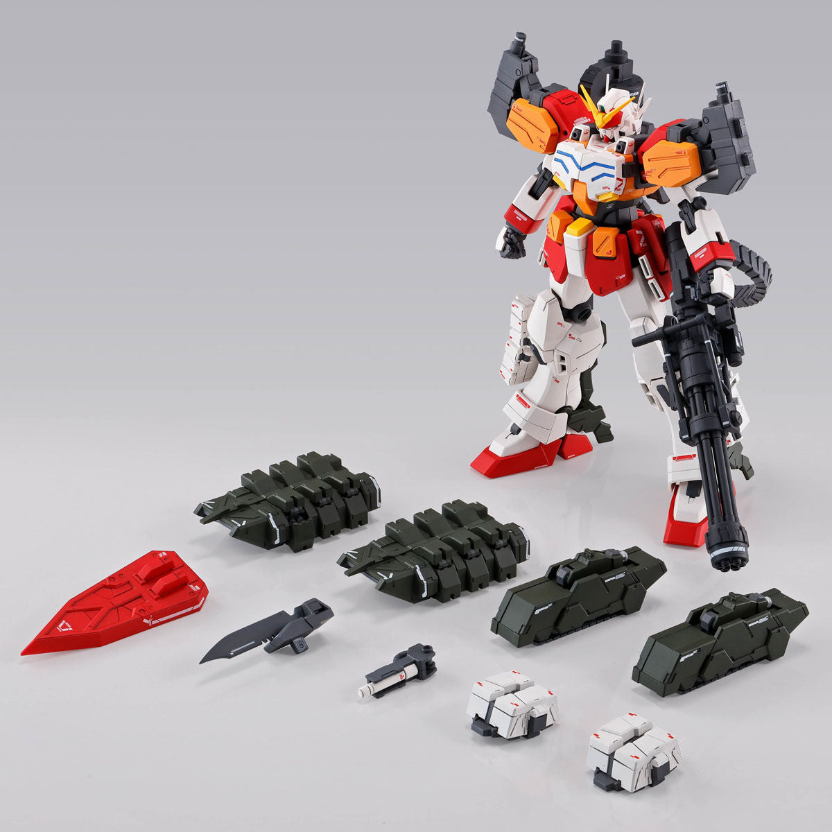 P-Bandai: MG 1/100 Gundam Heavyarms EW - Igel Equipment