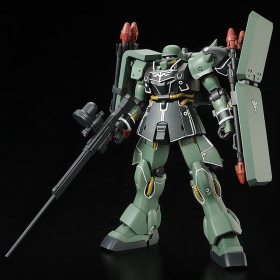 P-Bandai HGUC 1/144 Gila Zulu Cuaron Machine Mobile Suit Gundam UC