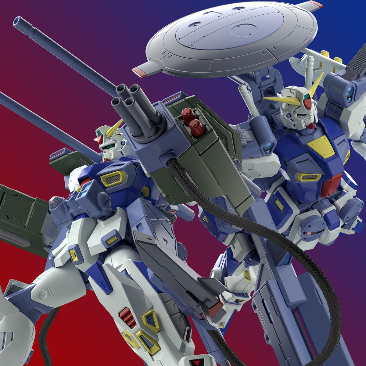 P-Bandai: Mission Pack E type & S type for MG 1/100 Gundam F90