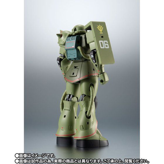 TNT Limited Edition ROBOT Spirit SIDE MS MS-06 Zaku ver. A.N.I.M.E. Real Marking Figure [FEBRUARY 2022]