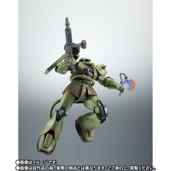 TNT Limited Edition ROBOT Spirit SIDE MS MS-06 Zaku ver. A.N.I.M.E. Real Marking Figure [FEBRUARY 2022]