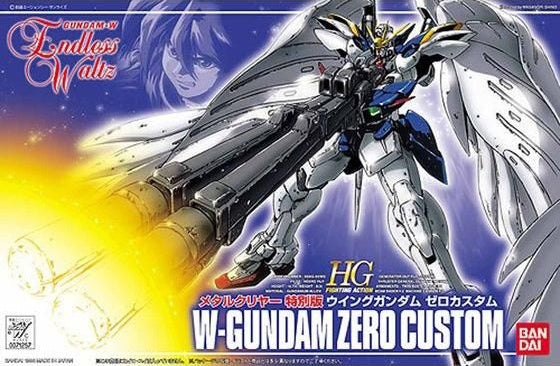 Bandai HG 1/144 Wing Gundam Zero Custom Metal Clear Special Edition