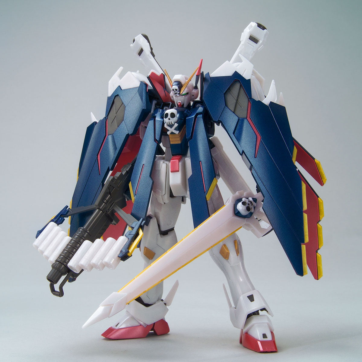 Bandai MG 1/100 Gundam Base Limited Crossbone Gundam X-1 Full Cloth [Extra Finish]