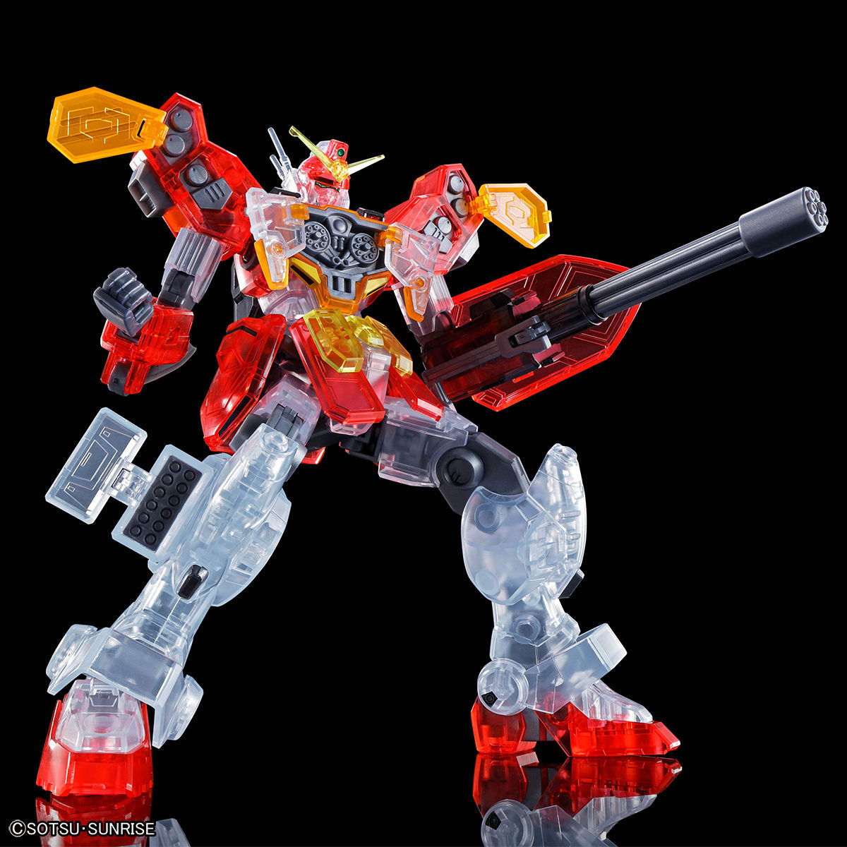 Event Limited HG 1/144 Gundam Heavy Arms Clear Color